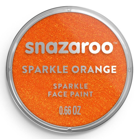Farba do twarzy i ciała SPARKLE z połyskiem Snazaroo 18 g