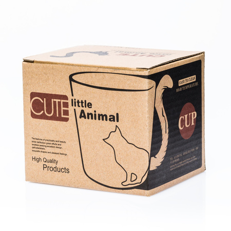 Kubeczek z ogonkiem - kotek