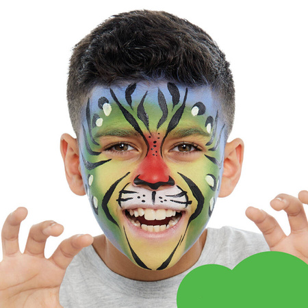 Zestaw Paleta PRO z szablonami Farby do twarzy i ciała Snazaroo