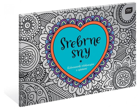 Kolorowanka dla dorosłych Srebrne Sny A4 16 kartek