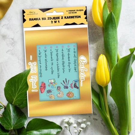 Kartka z życzeniami Ramka Babcia... jesteś fajowa!