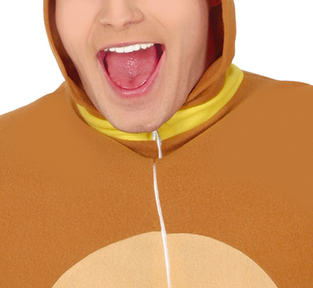 Strój męski pies brązowy Scooby Doo