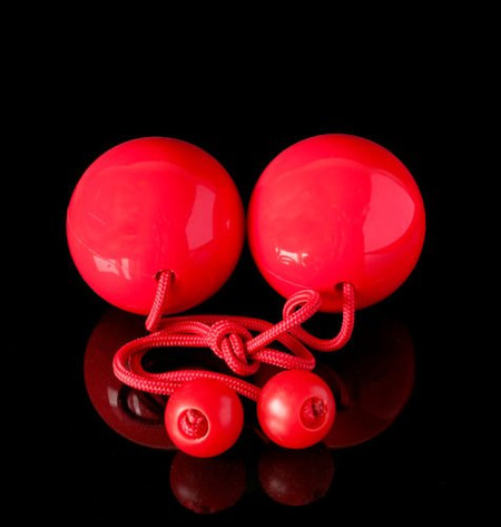 Contact Poi matowe 90 mm kolor CZERWONY Play