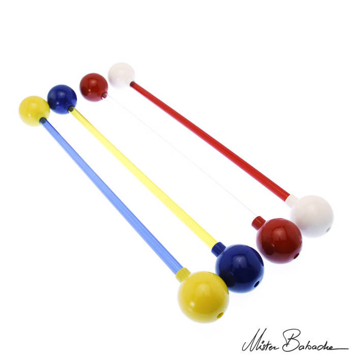 Baton BIAŁO/CZERWONY Mr Babache