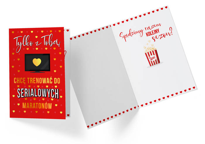 Kartka okolicznościowa WALENTYNKI Seriale