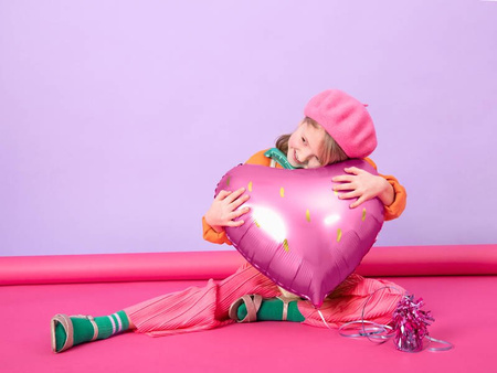 Truskawka balon foliowy 42x45 cm