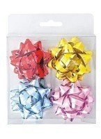 Kokarda metaliczna 6cm 4 sztuki