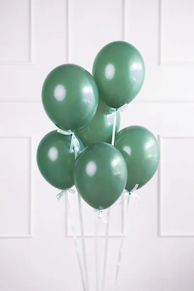 Balon Strong jednokolorowy 5 cali 100 szt. Pastel Bottle Green