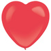 Balon lateksowy SERCE CZERWONE Everts Decor Amscan 12 cali 1 szt.