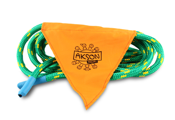 Lina animacyjna Poli 5 m ZIELONA