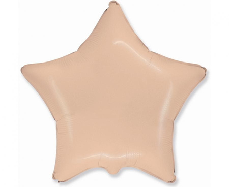 Gwiazdka jednokolorowy balon foliowy 18 cali
