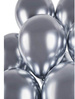 Balony Chrome Shiny 13" Gemar SREBRNY 50 szt.