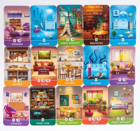 Gra planszowa familijna Domek Rebel