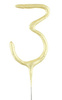 Zimne ognie złota cyfra 3