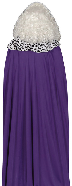 Strój Król żółto fioletowy na Jasełka Trzech Króli dla dorosłych