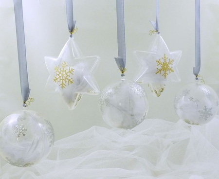 Kula plastikowa akrylowa bombka 6cm