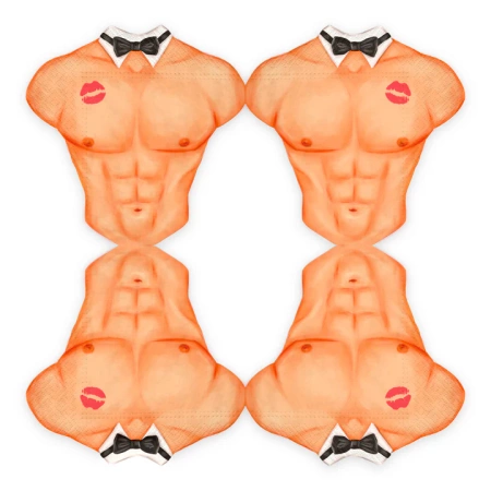 Serwetki papierowe Męski Tors Wieczór Panieński 10 szt.