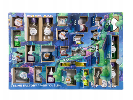 Kalendarz adwentowy - slime factory
