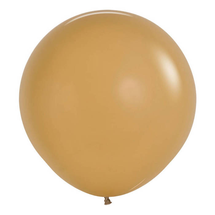 Balon 24 cale Sempertex Solid 1 szt. Latte