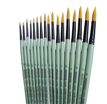 Renesans pędzel syntetyczny Okrągły 1006R rozm. 1