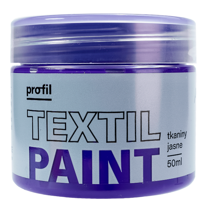 Farba do tkanin jasnych 50ml PROFIL