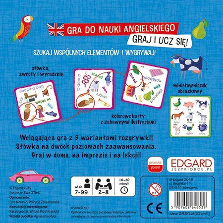 BÓJKA NA SŁÓWKA GRA do nauki angielskiego