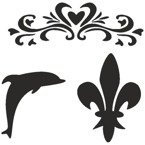 Zestawy Szablonów 4 wzory Eulenspiegel