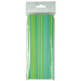 Słomki do picia biodegradowalne zielone PLA 25 szt.