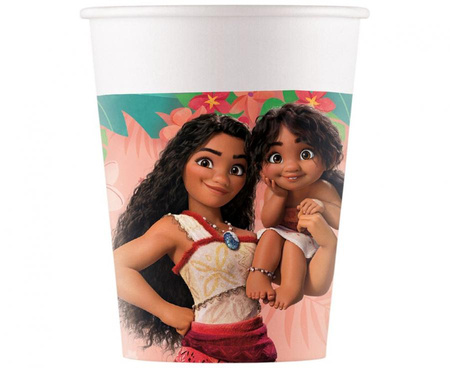 Kubeczki papierowe Vaiana 250ml 6 szt.