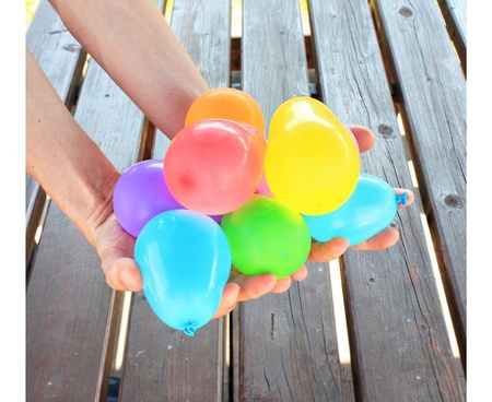 Balony Wodne Bomby Gemar 100 szt MIX kolorów