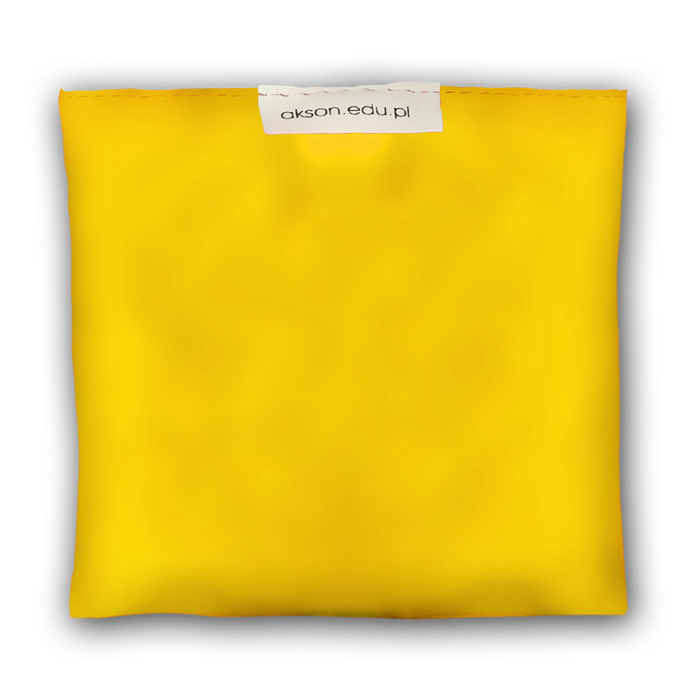 Woreczek gimnastyczny - szkolny, żółty Akson