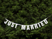 Baner "Just Married"