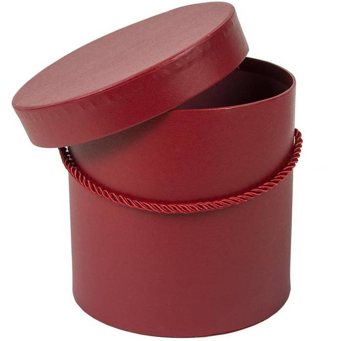 Pudełko prezentowe FlowerBox bordowy 15cm