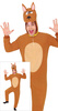 Strój męski pies brązowy Scooby Doo