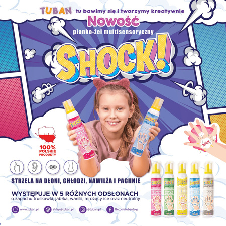 SHOCK! Multisensoryczny pianko-żel 200 ml