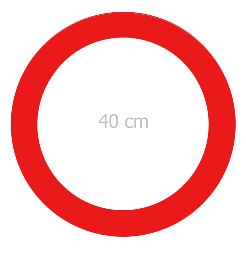 Obręcz żonglerska 40cm Mr Babache