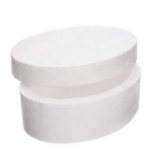 Pudełko styropianowe okrągłe 13,5 cm