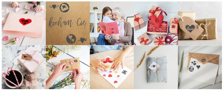 Pieczątka samotuszująca Little NIO - miłość