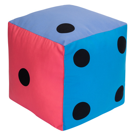 Kostka edukacyjna Pastelowa 20 cm Kropki