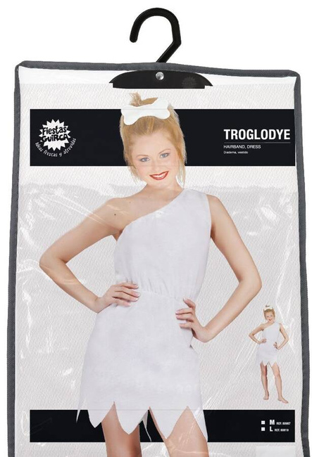 Strój damski Wilma Flinstone kobieta jaskiniowiec