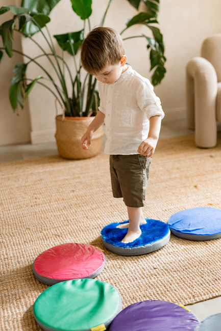 Poduszka Sensoryczna ekoskóra zielona 1 szt.