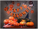 Banner girlanda wisząca Happy Halloween dynia 210 cm