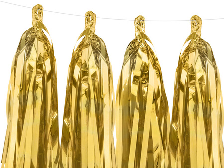 Girlanda frędzle Złote / Srebrne SYLWESTER party 30 x 150 cm