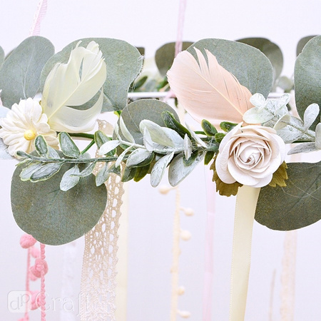 Piórka pióra gęsie Pastelowe 6 cm 5 g