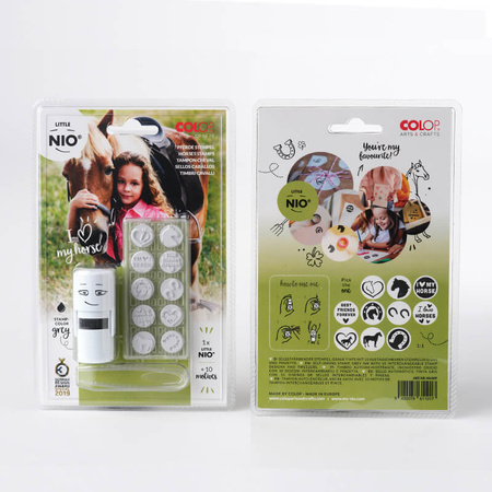 Pieczątka samotuszująca Little NIO - konie