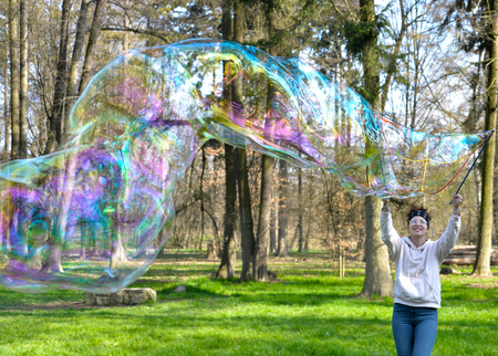 Kijki Sznurek do dużych baniek mydlanych PRO Krzyżówki