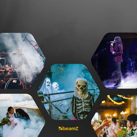 Wytwornica dymu z efektem LED RGB S553L Beamz