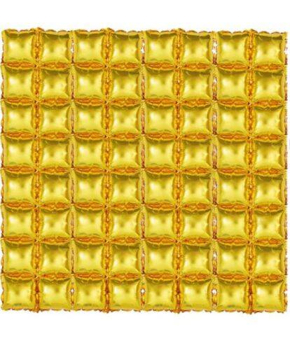 Panel Ścianka balonowa ZŁOTA 140x74cm