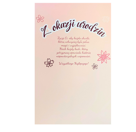 Kartka urodzinowa dla fotografa