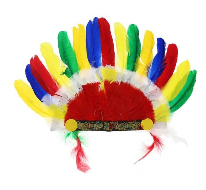 Pióropusz Indiański Apacza dla dorosłych